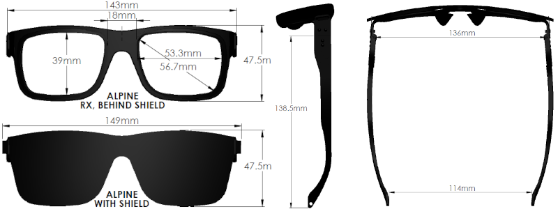 (RX Lens Only) Pre-Existing Alpine Frame