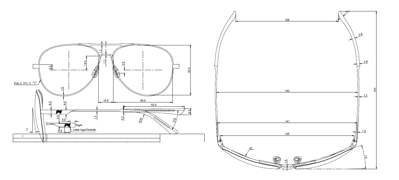(RX Lens Only) Pre-Existing Goose Frame