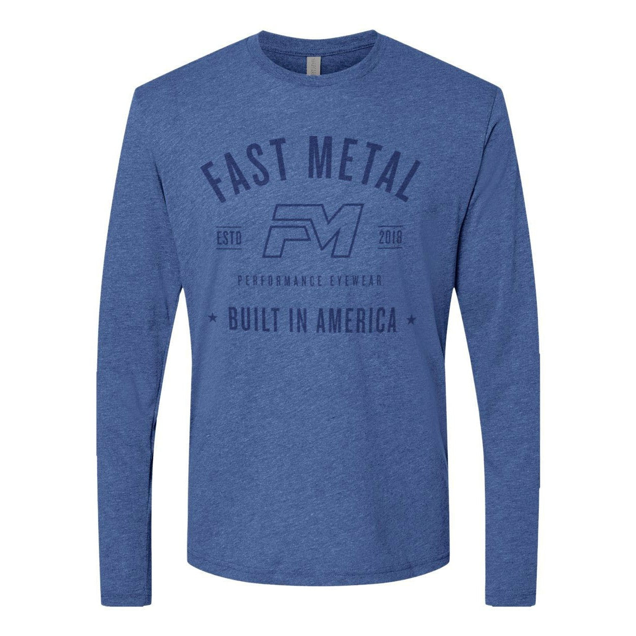 Built L/S T-Shirt - Royal Heather