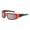 Speed Demon Cerakote Orange, Black Temples, Flash Beryllium Copper Polarized Lens