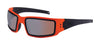 Cerakote Orange Frame with Black Temples / Flash Beryllium Copper Polarized Lens