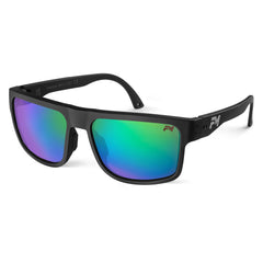 Kicker Black / Green Mirror Polarized