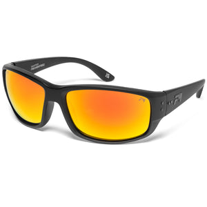 Copper Beryllium Orange Mirror Polarized Lenses