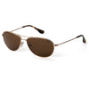 Gold Frame Copper Polarized Lens