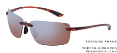 Tortoise Frame / Flash Beryllium Copper Polarized Lens