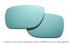 Arctic Blue Mirror Finish on Tanzania Smoke Polarized Lens