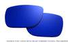 Blue Mirror Finish on Tanzania Smoke Polarized Lens
