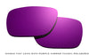 Purple Mirror Finish on Tanzania Smoke Polarized Lens