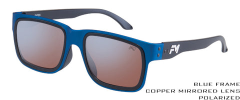 Blue Frame / Flash Beryllium Copper Polarized Lens