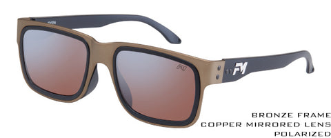Bronze Frame / Flash Beryllium Copper Polarized Lens