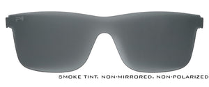Smoke Non-Polarized Shield Lens