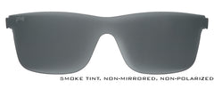 Smoke Non-Polarized Shield Lens