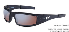 Matte Black Frame / Flash Beryllium Copper Polarized Lens