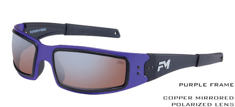 Purple Frame / Flash Beryllium Copper Polarized Lens
