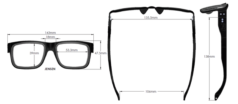 (RX Lens Only) Pre-Existing Jensen Hybrid / Kenwood / Full Metal Jensen Frame
