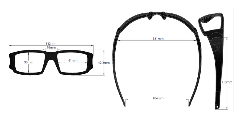 (RX Lens Only) Pre-Existing Screaming Demon Frame