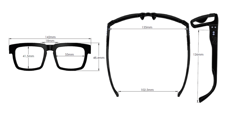 (RX Lens Only) Pre-Existing Sundown Frame